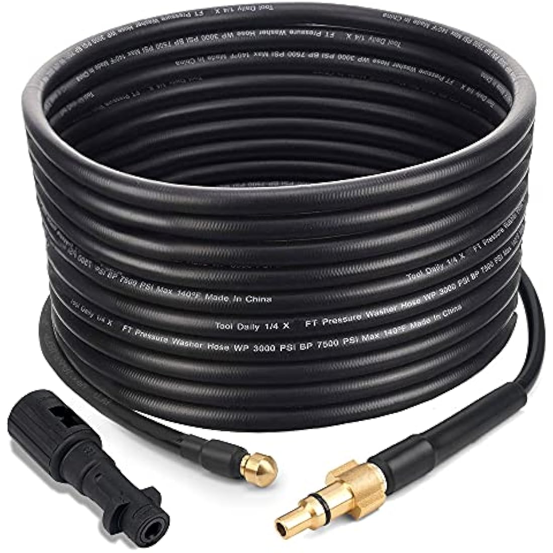 Emoobin 15M High Pressure Drain Pipe Cleaning Hose for Karcher K-Series