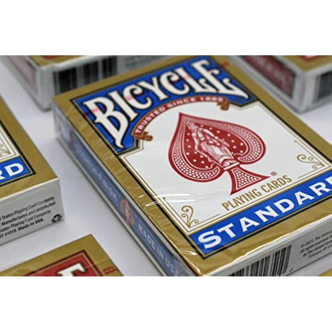 Bicycle Gold Standard Playing Cards - 12 Decks with Air Cushion Finish