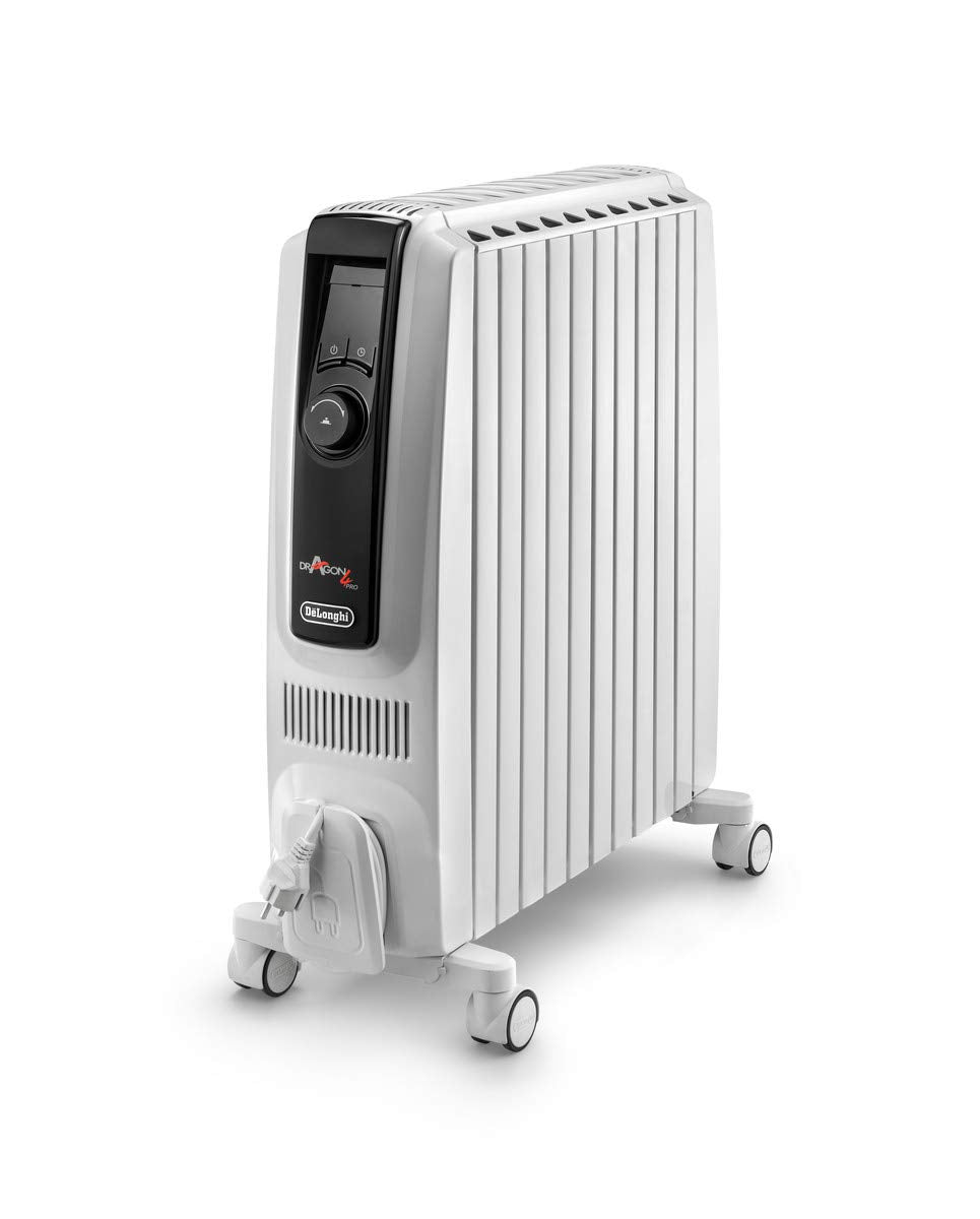 De'Longhi Dragon 4 Pro Oil Filled Radiator – Energy Efficient Heater
