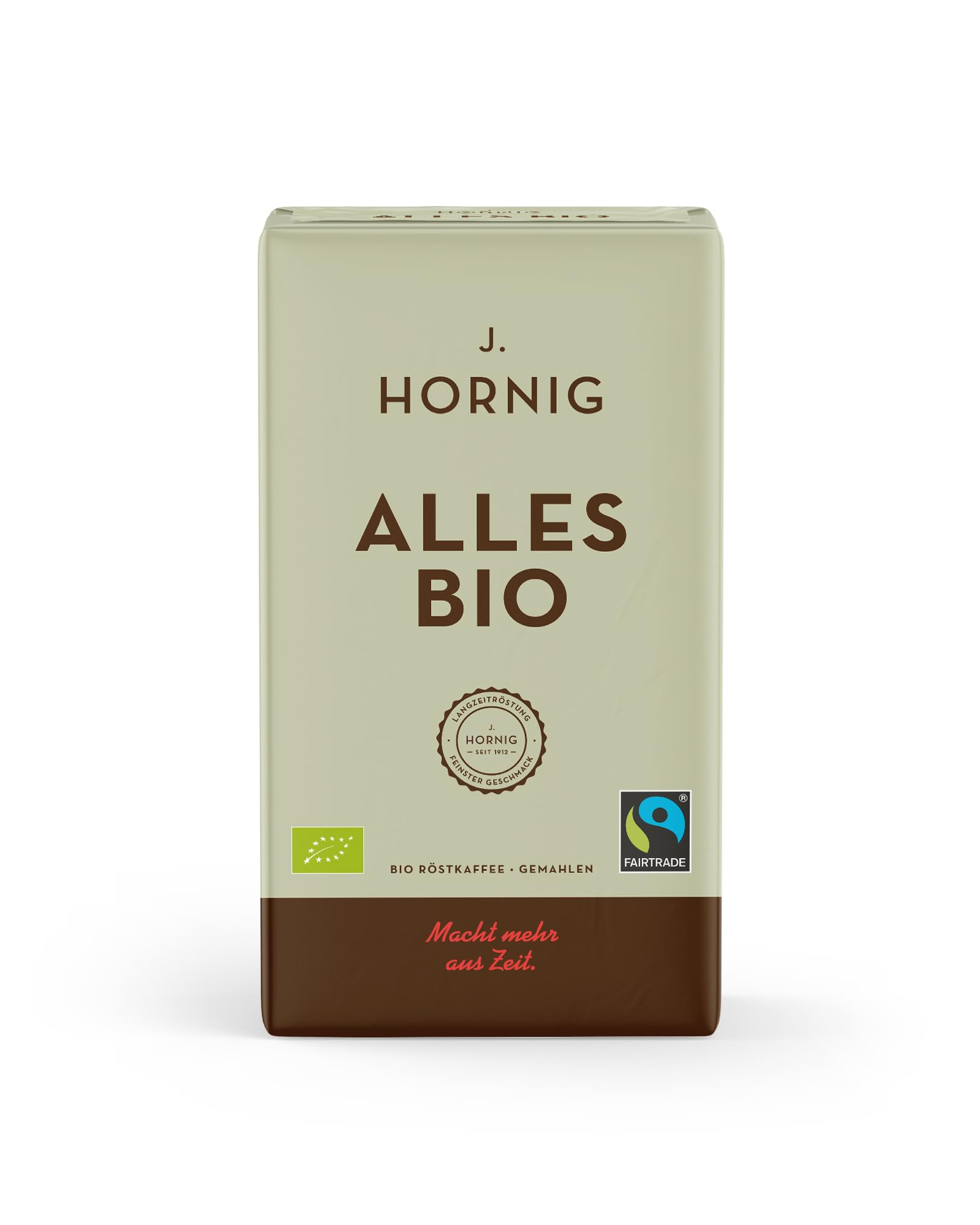 J. Hornig Alles Bio Ground Coffee | Organic & Fairtrade Blend | 500g
