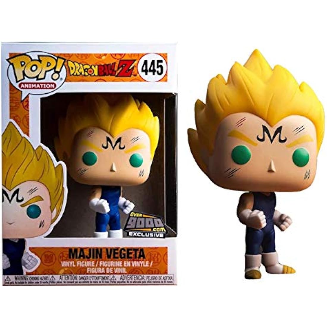 Funko Pop! Animation: Dragon Ball Z Majin Vegeta 445 Vinyl Figure