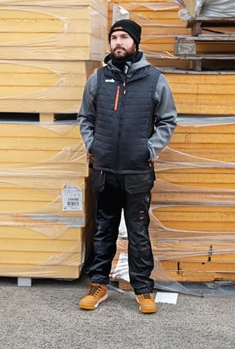 Scruffs Men's Worker Plus Trousers – Graphite Grey Utility Work Pants