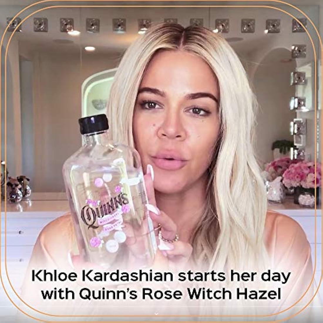 Quinns Rose Petal Witch Hazel Toner | Alcohol-Free Face Cleanser, 16oz