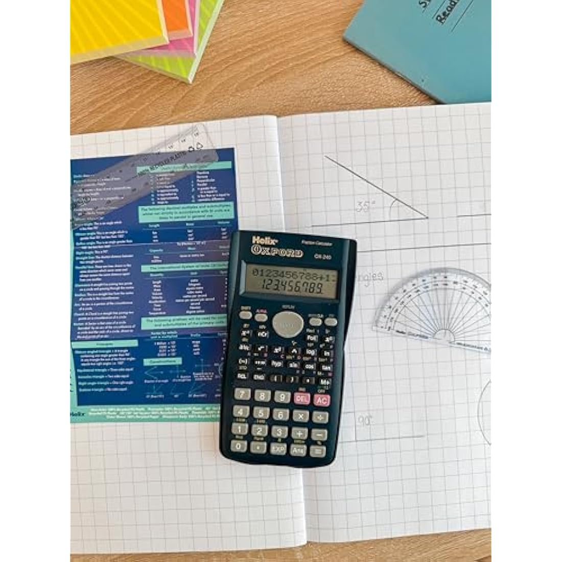 Helix Oxford Scientific Calculator | 240 Functions | Key Stage 3 & 4