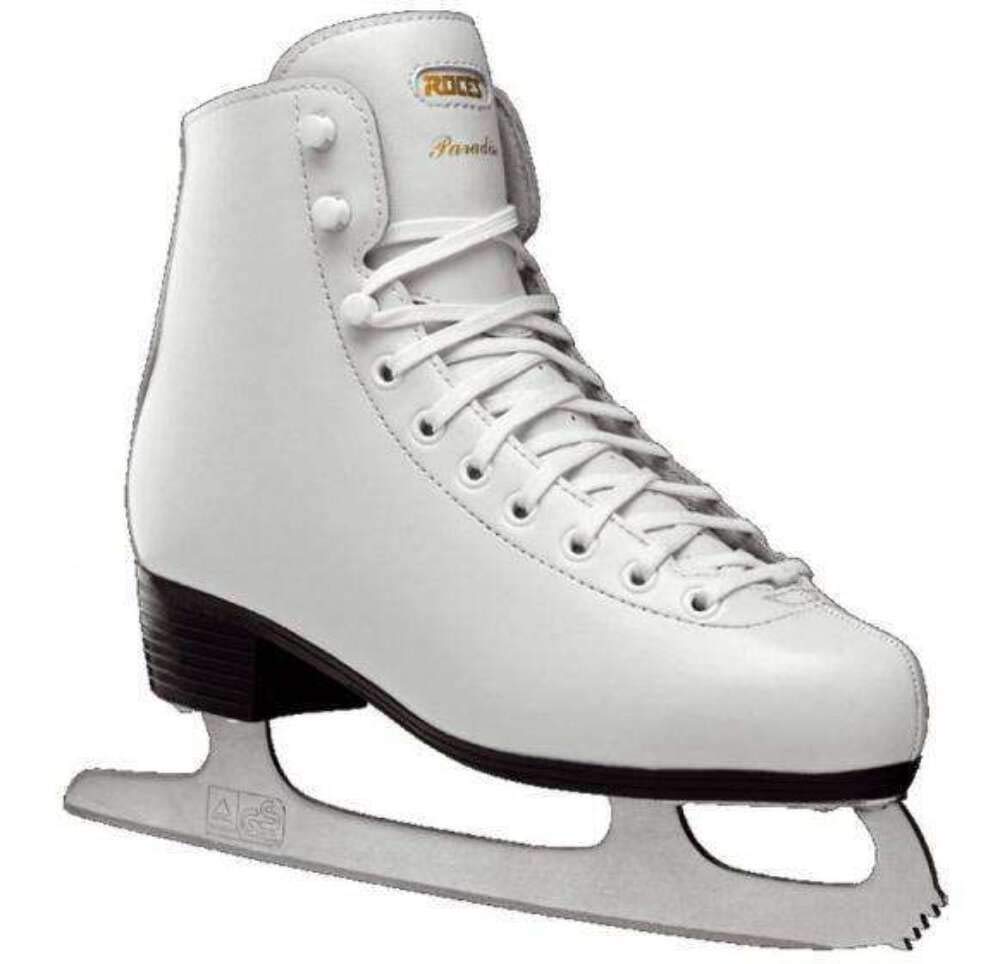 Roces Women's Paradise Figure Ice Skates – Leather Boots with Steel Blade