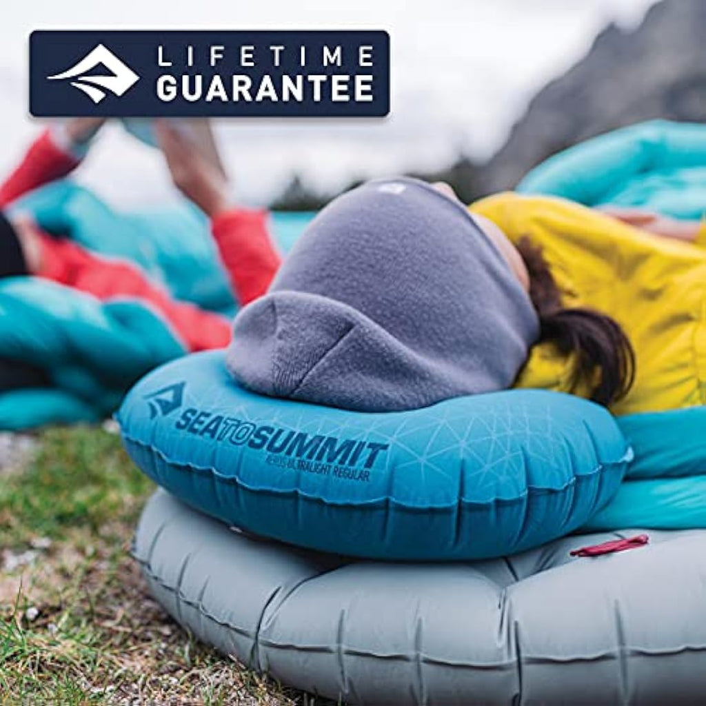 Sea to Summit Aeros Ultralight Inflatable Camping Pillow – Large Grey