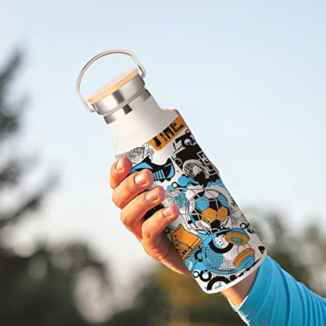 PYD Life Sublimation Water Bottle Blanks - 17oz Stainless Steel 4 Pack