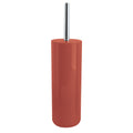 MSV INAGUA Toilet Brush with Holder – Terracotta Orange, 9x39cm