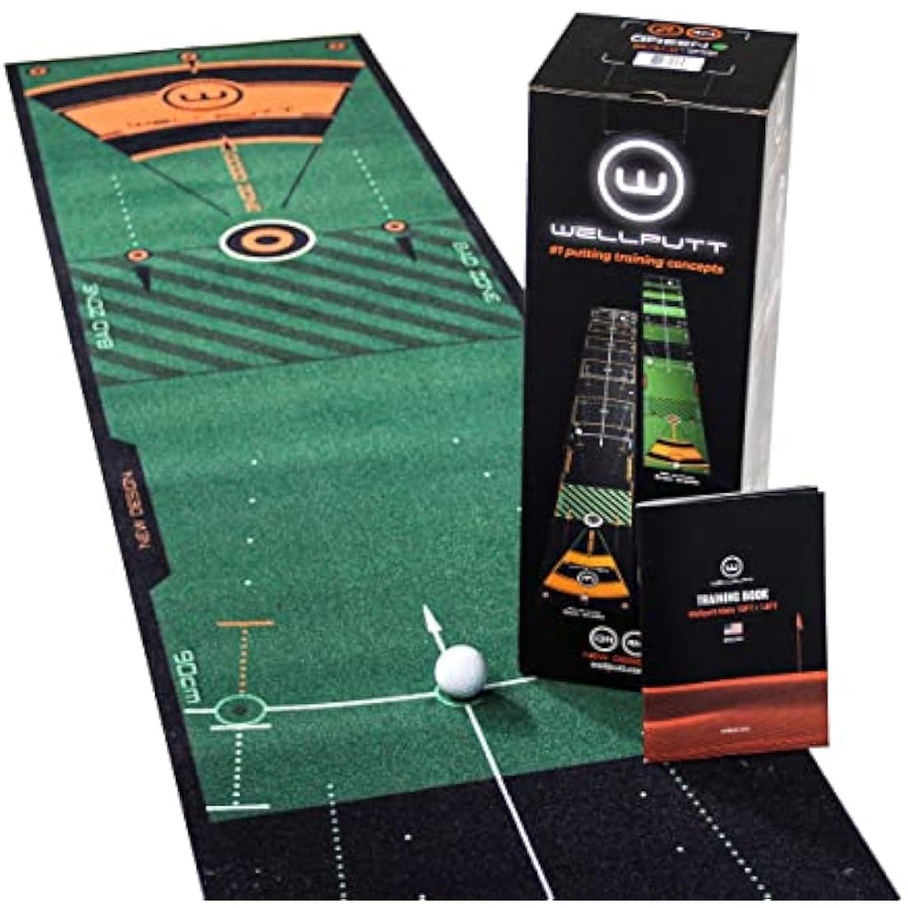 WellPutt Golf Putting Training Mat - 13ft High Speed Exercise Mat
