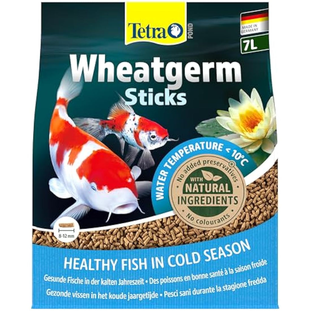 Tetra Wheatgerm Pond Fish Food Sticks – 1.4kg Cold Weather Feed
