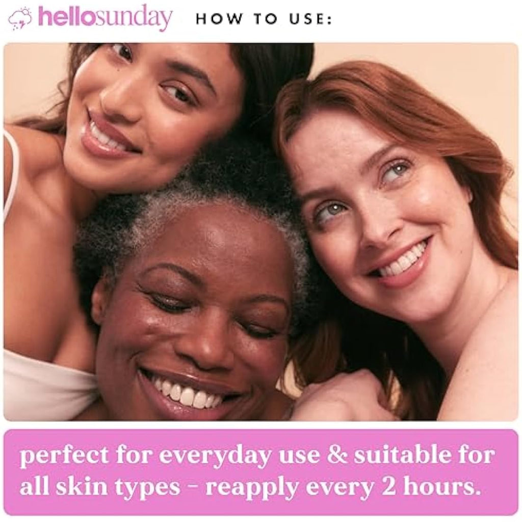 Hello Sunday Everyday Essentials SPF Kit - Face, Lip & Hand Protection