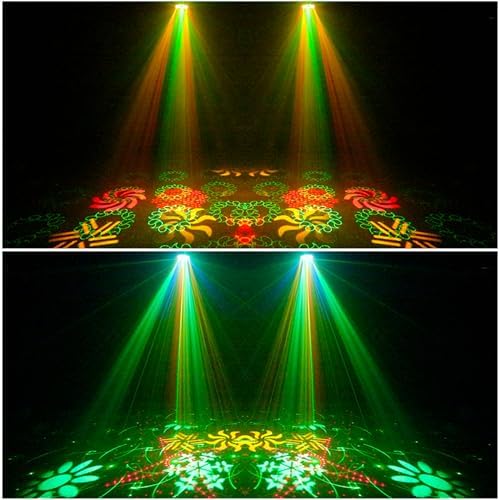Boricalat 16-Eye LED Stage Lights | DMX512 Sound Activated DJ Strobe
