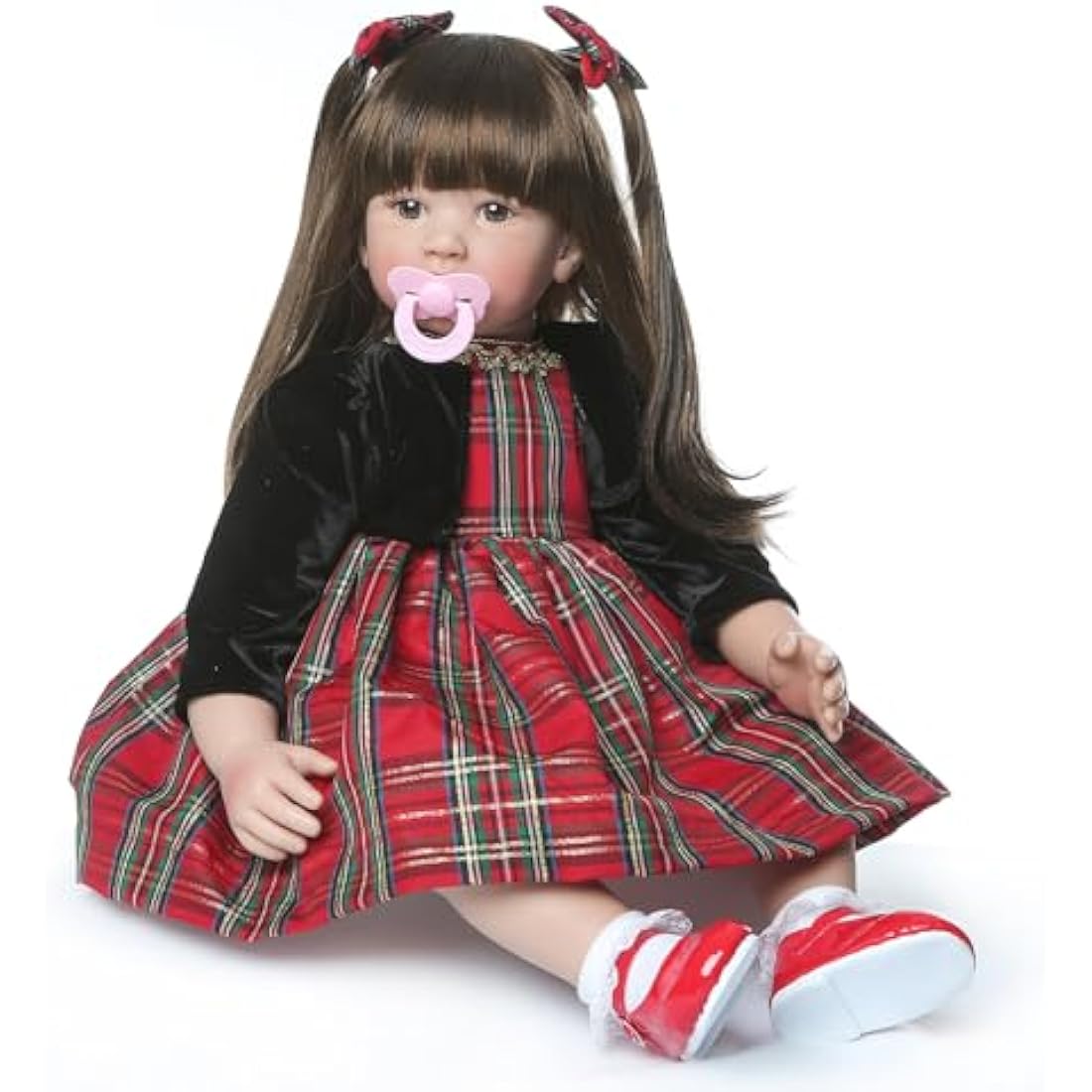24 Inch Realistic Reborn Baby Doll – Soft Silicone Girl