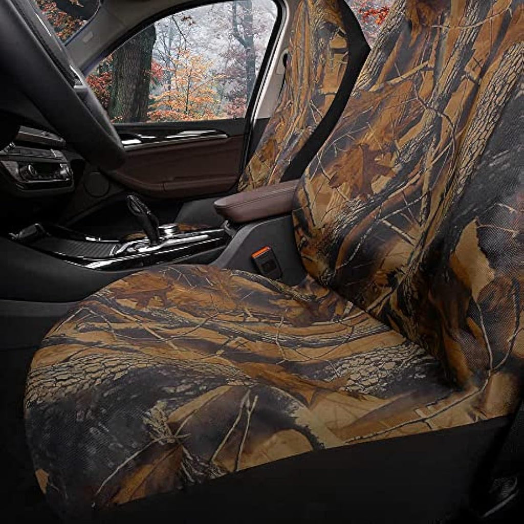Jolof Store Camo Universal Front Car Seat Covers | Waterproof 600D Oxford