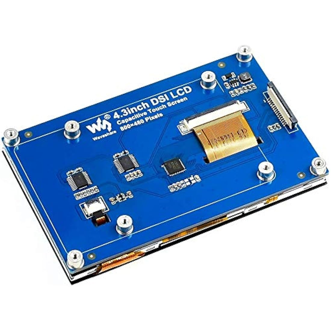 4.3" DSI LCD Touch Screen | 800x480 IPS Monitor for Raspberry Pi