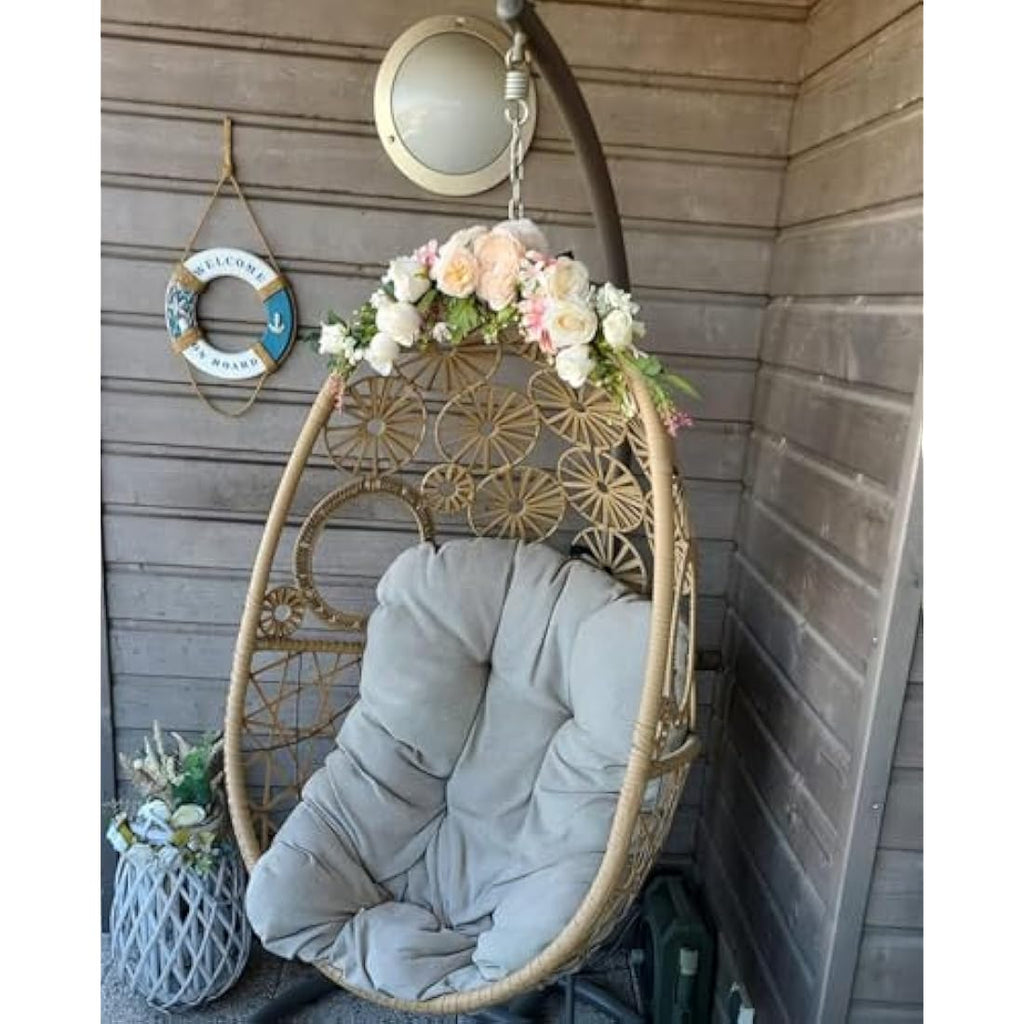 Champagne Peony & Rose Wedding Arch Flower Swag - 60cm