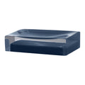 Gedy Auckland Soap Holder – Petroleum Blue Resin Bathroom Dish