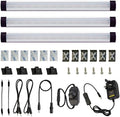 AlBOO Dimmable LED Under Cabinet Kitchen Lights – 28cm Warm White 3 Pack