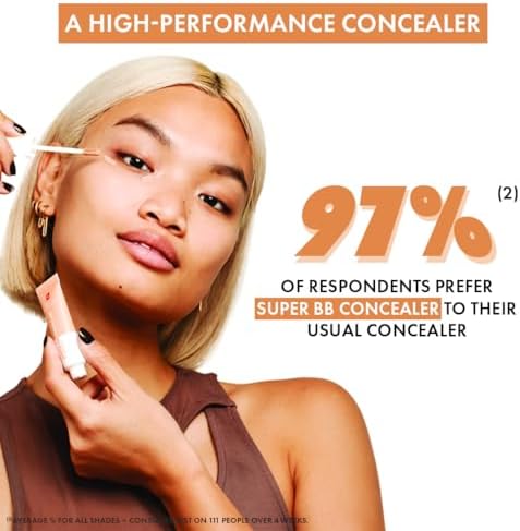 Erborian Super BB Concealer – High Coverage with Niacinamide & SPF 25