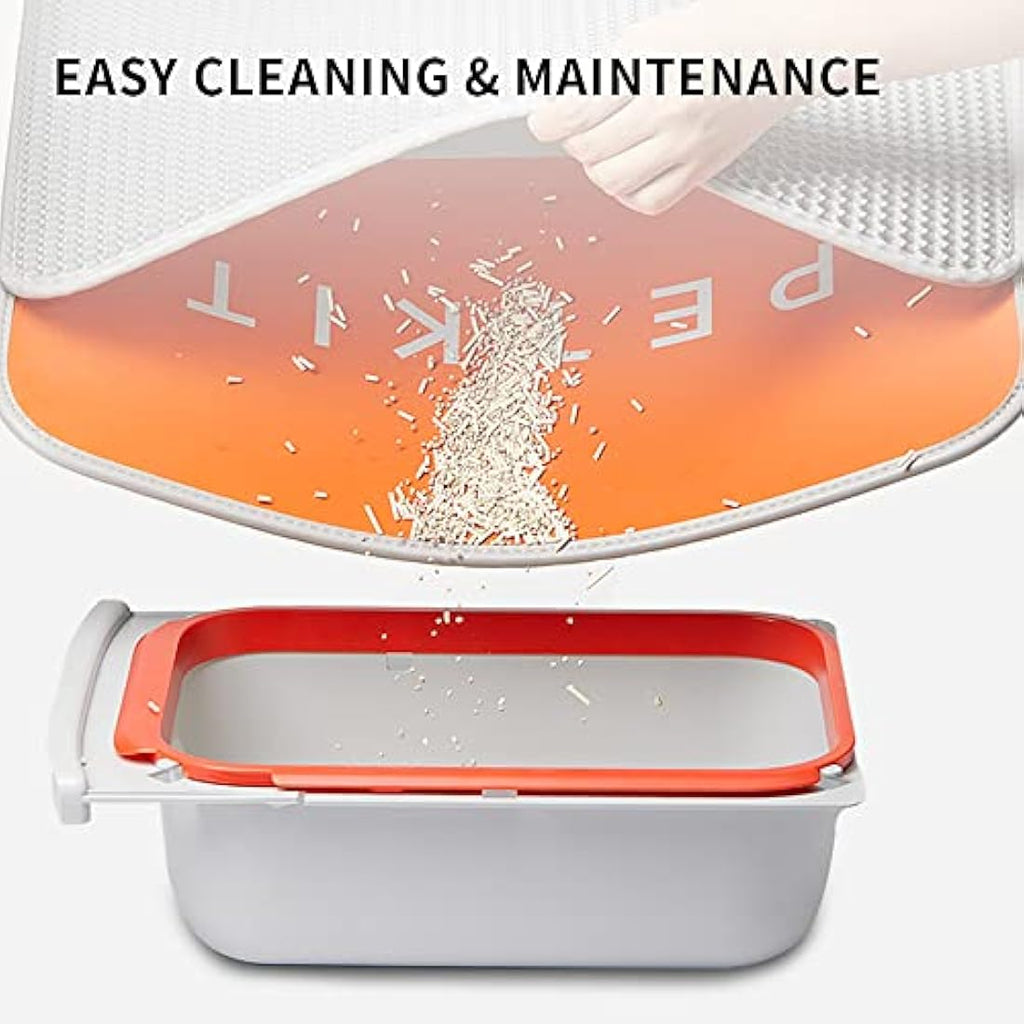 PETKIT Cat Litter Catcher Mat – Double Layer Waterproof EVA Honeycomb