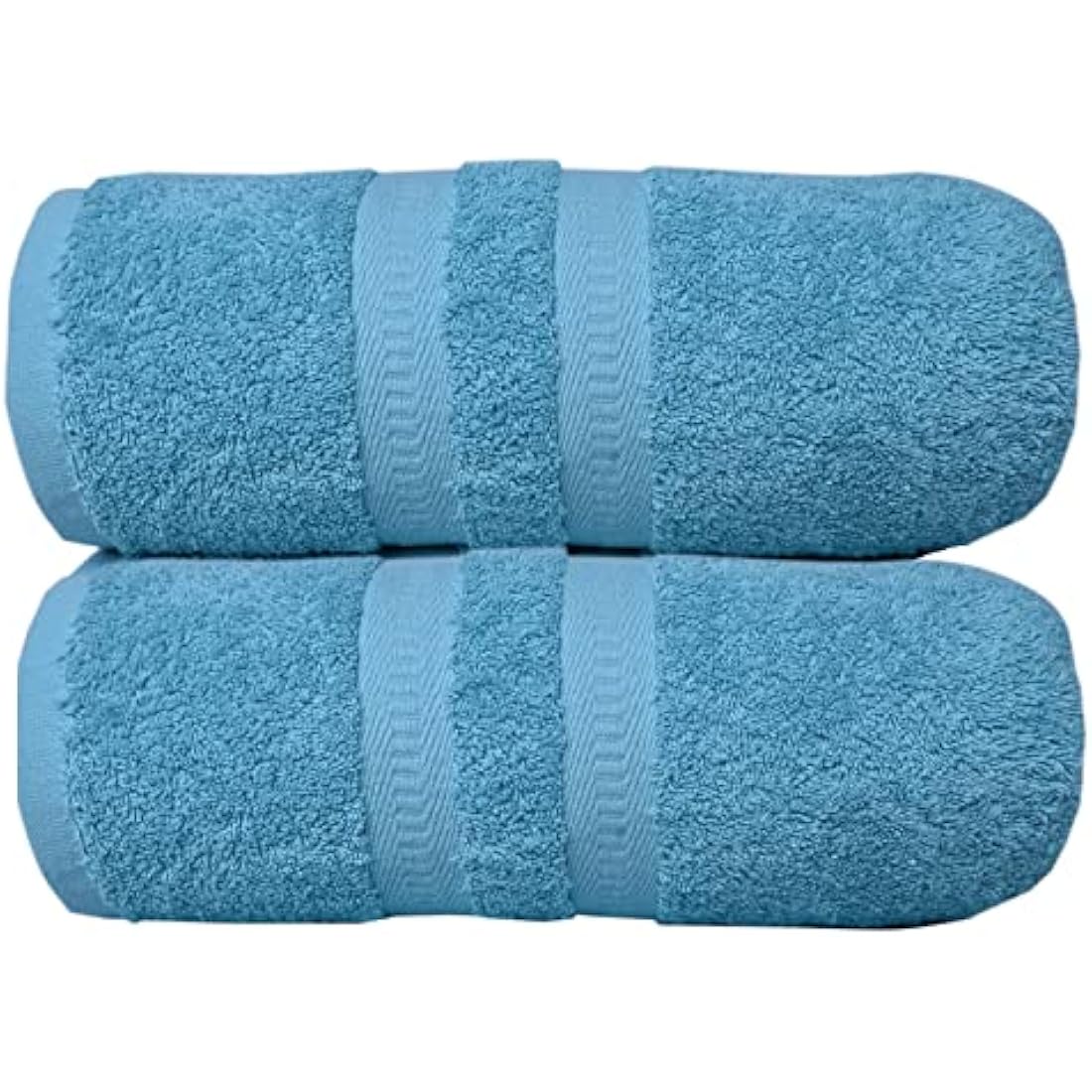 Jolof Store 2x Jumbo Bath Sheets | 100% Egyptian Cotton 600 GSM - Aqua