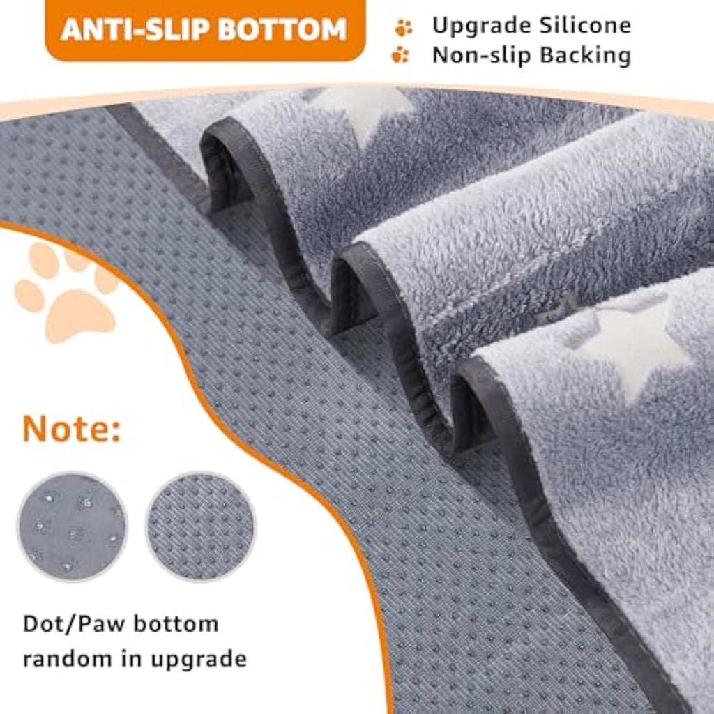 Washable Puppy Pads – 2 Pack Reusable Waterproof Dog Mats