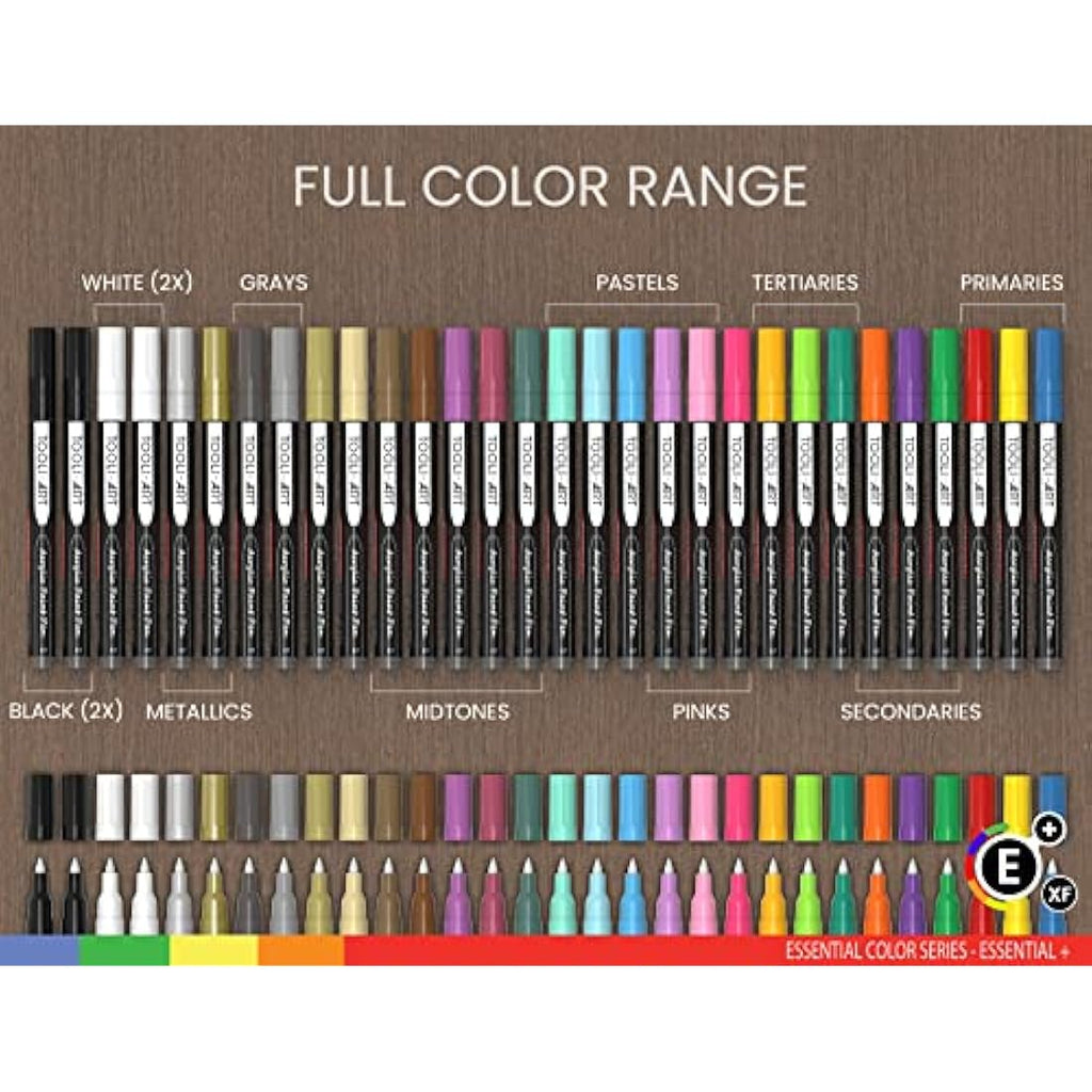 Jolof Store Acrylic Paint Pens – Extra Fine 0.7mm Markers for Rock Painting