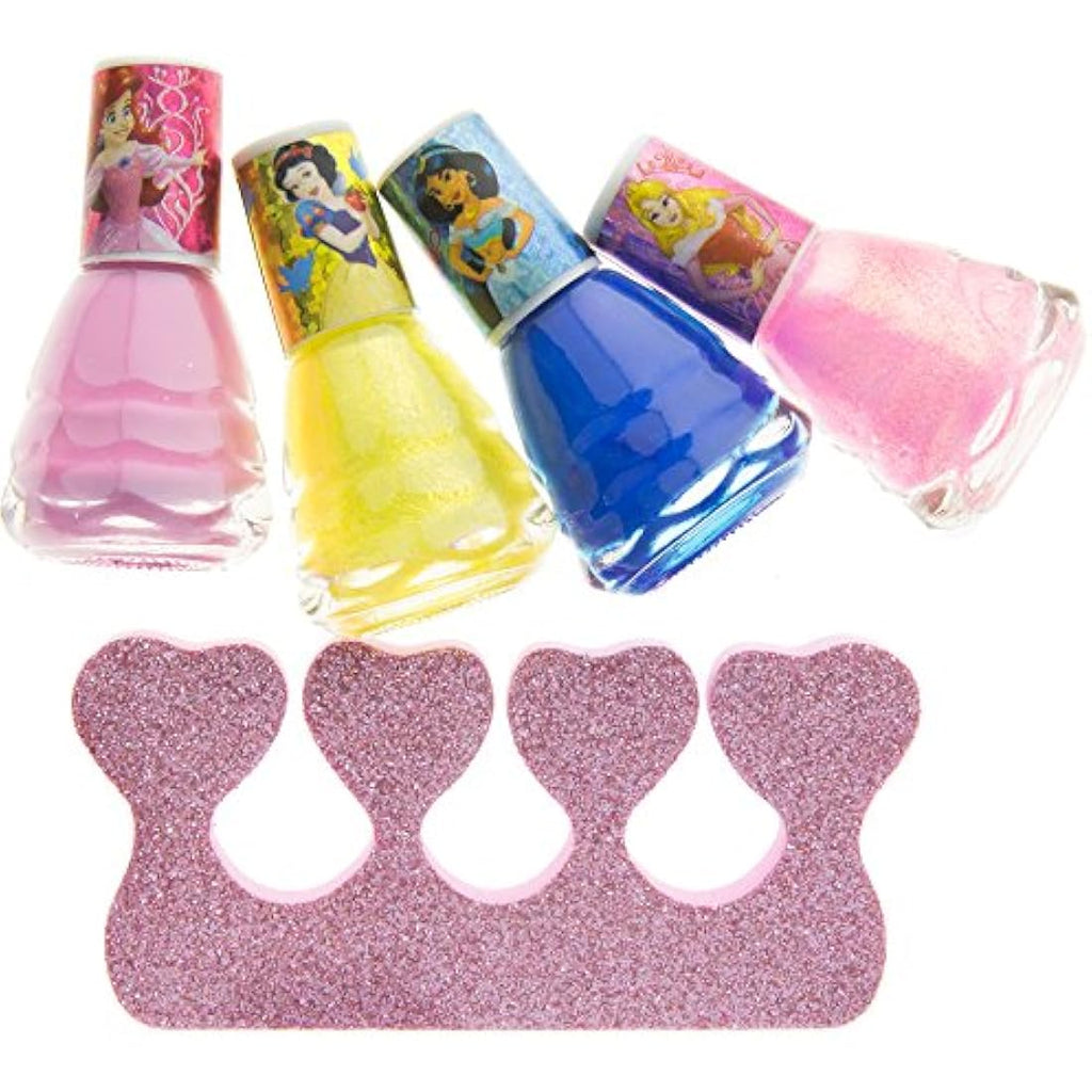 Disney Princess Kids Nail Polish Set – 12 Pcs Non-Toxic Peel-Off Kit