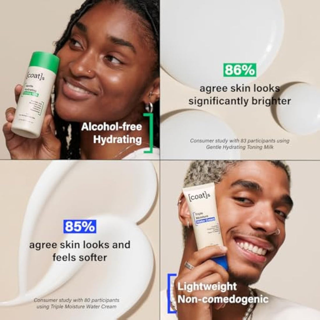 Coats Healthy Skin Heroes 2-Step Skincare Bundle - Toner & Water Cream