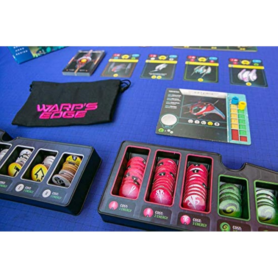Renegade Game Studios Warp's Edge Solo Sci-Fi Strategy Board Game