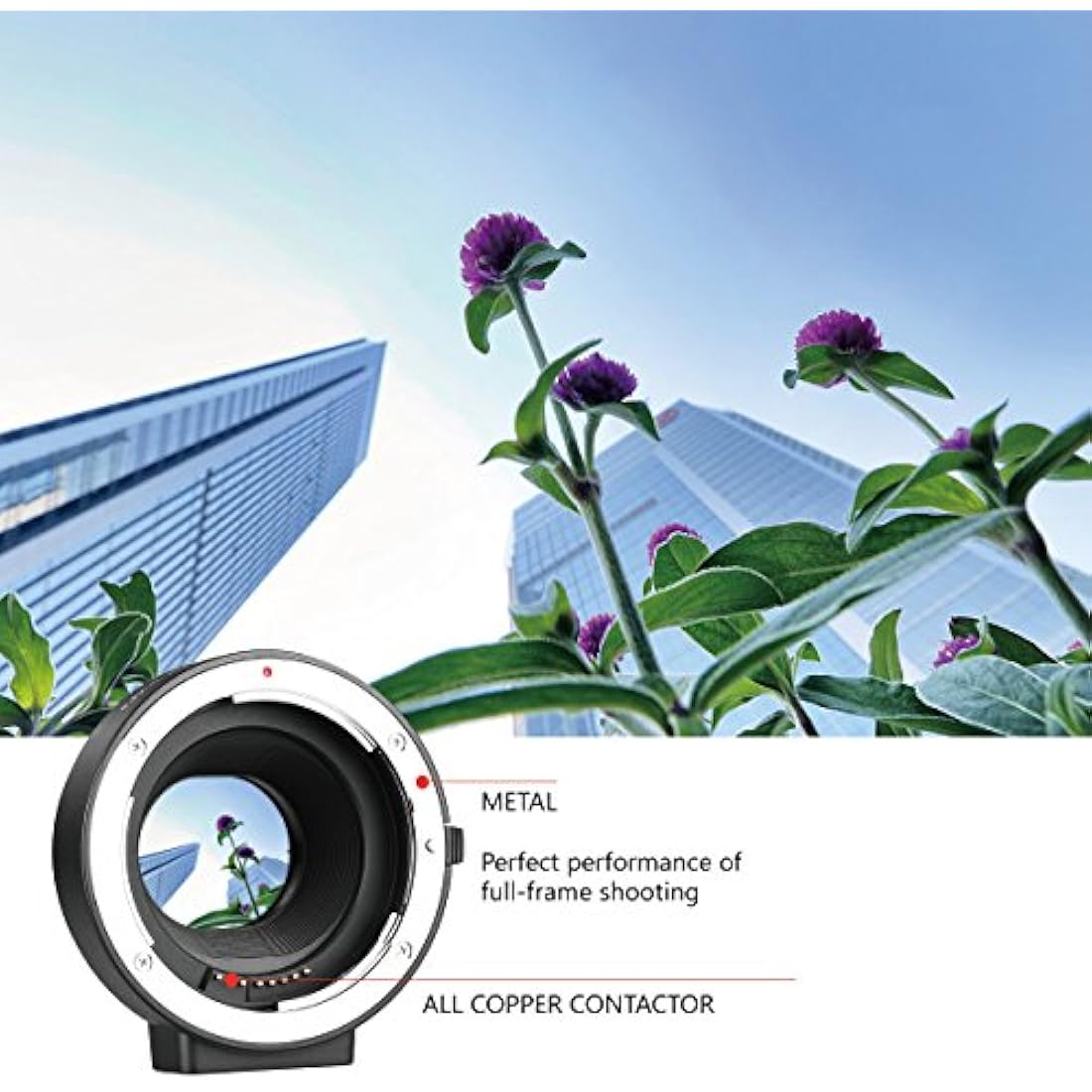 Meike MK-C-AF4 Lens Adapter | Canon EF/EF-S to EOS M Mirrorless Mount