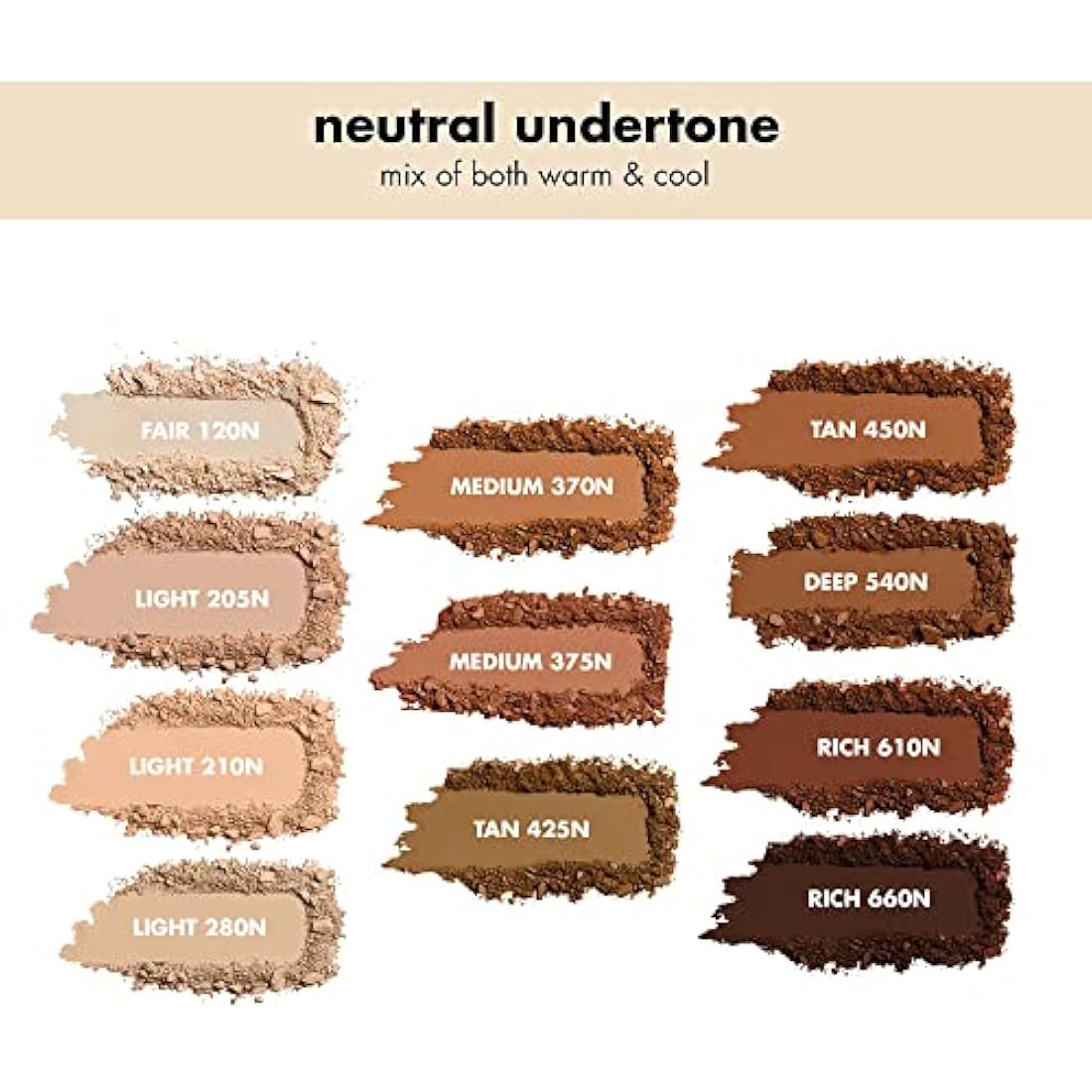 e.l.f. Camo Powder Foundation – Long-Lasting Full Coverage – Tan 425 N