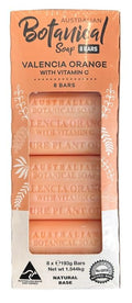 Australian Botanical Valencia Orange Soap with Vitamin C - 8 Bars