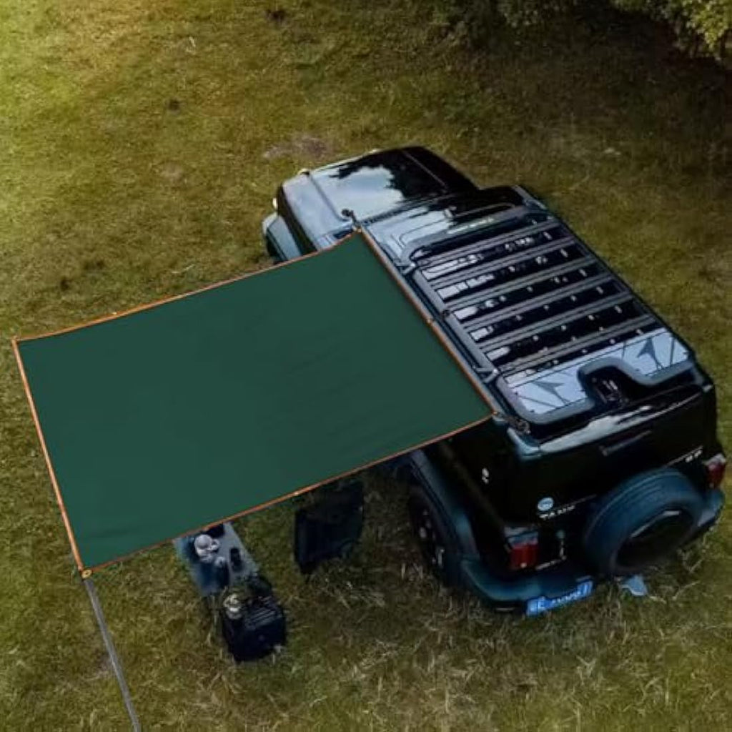 Waterproof Camping Tarp | Ripstop Rain Shelter with Poles