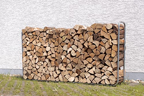 Wolfcraft Firewood Stacking Aid – Adjustable Outdoor Log Storage Rack