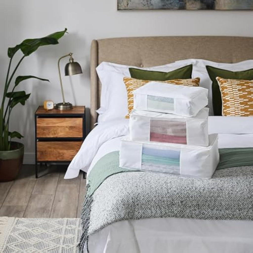Hayden Hill Organic Cotton Sweater Storage Bag | Breathable Garment Bag