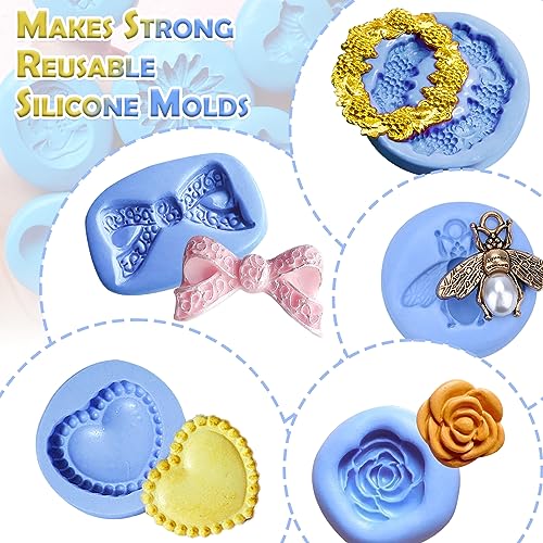Silicone Putty - 1,200g Fast Curing Mold Making Kit