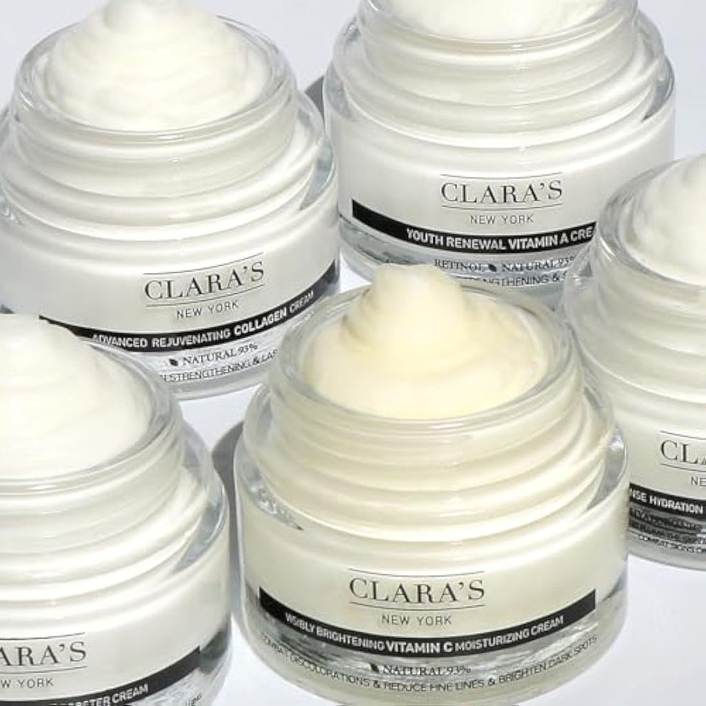 Clara's New York Hyaluronic Acid Face Cream – Anti-Aging & Plumping 50ml