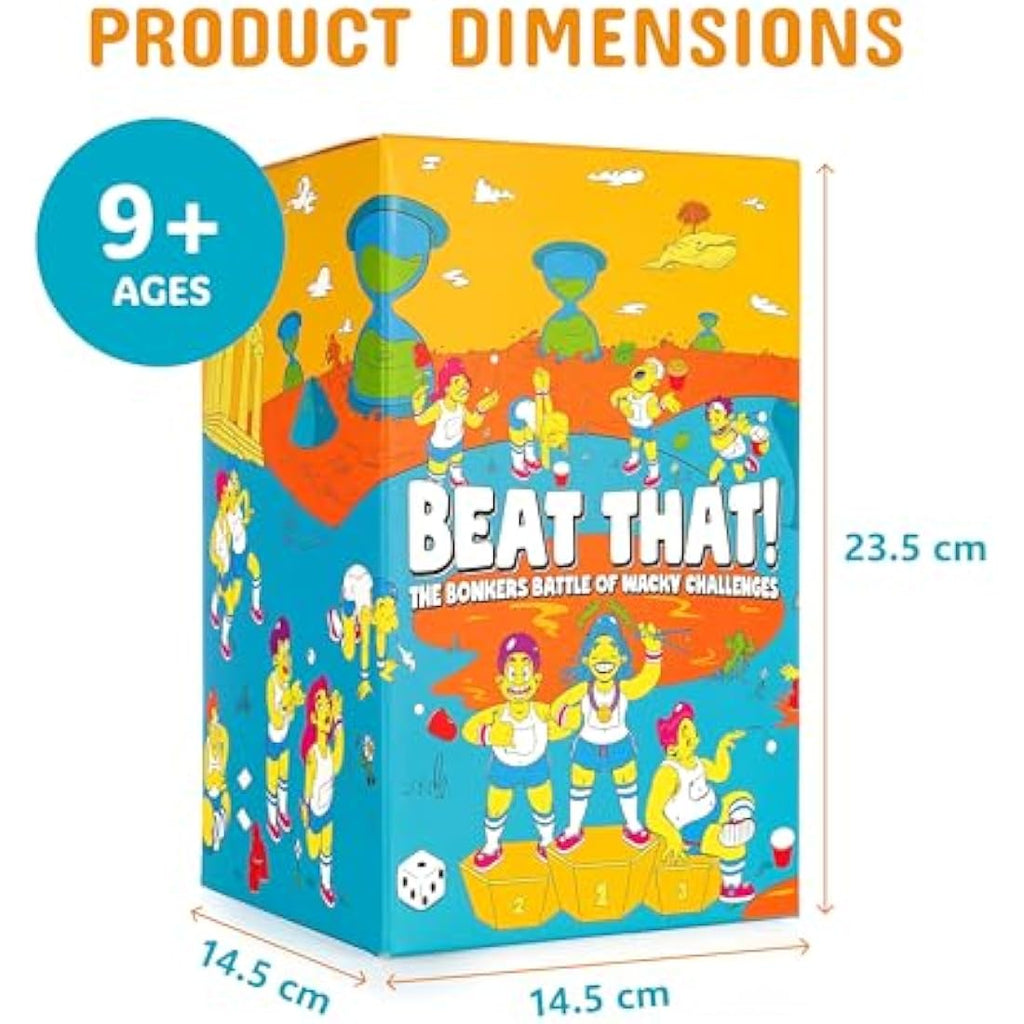 Gutter Games Beat That! – Wacky Family Board Game for Kids and Adults