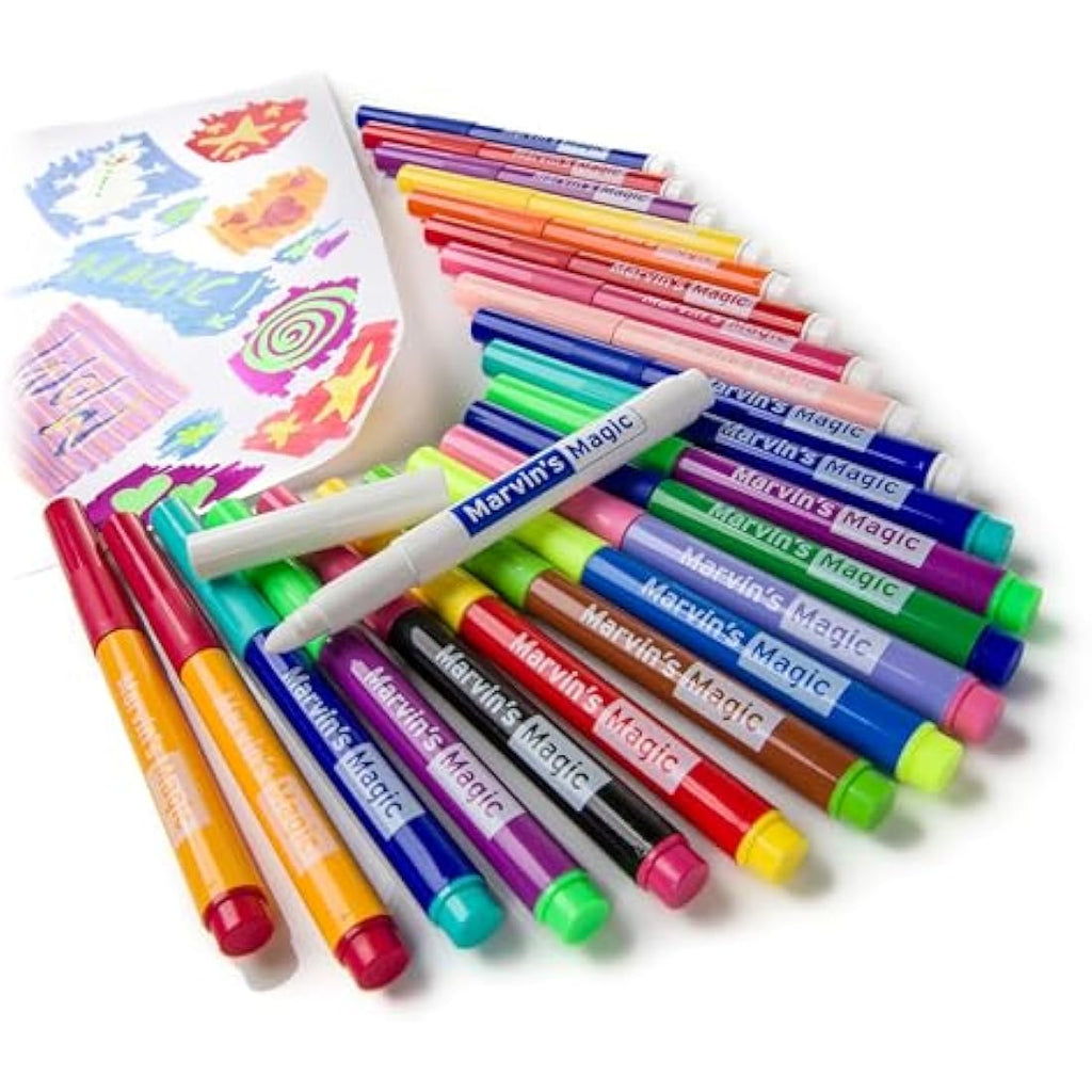 Marvin's Magic Pens – 25 Colour Changing & 3D Art Marker Set
