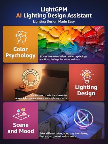 Lepro TB1 AI Smart LED Table Lamp – Music Sync & Voice Control
