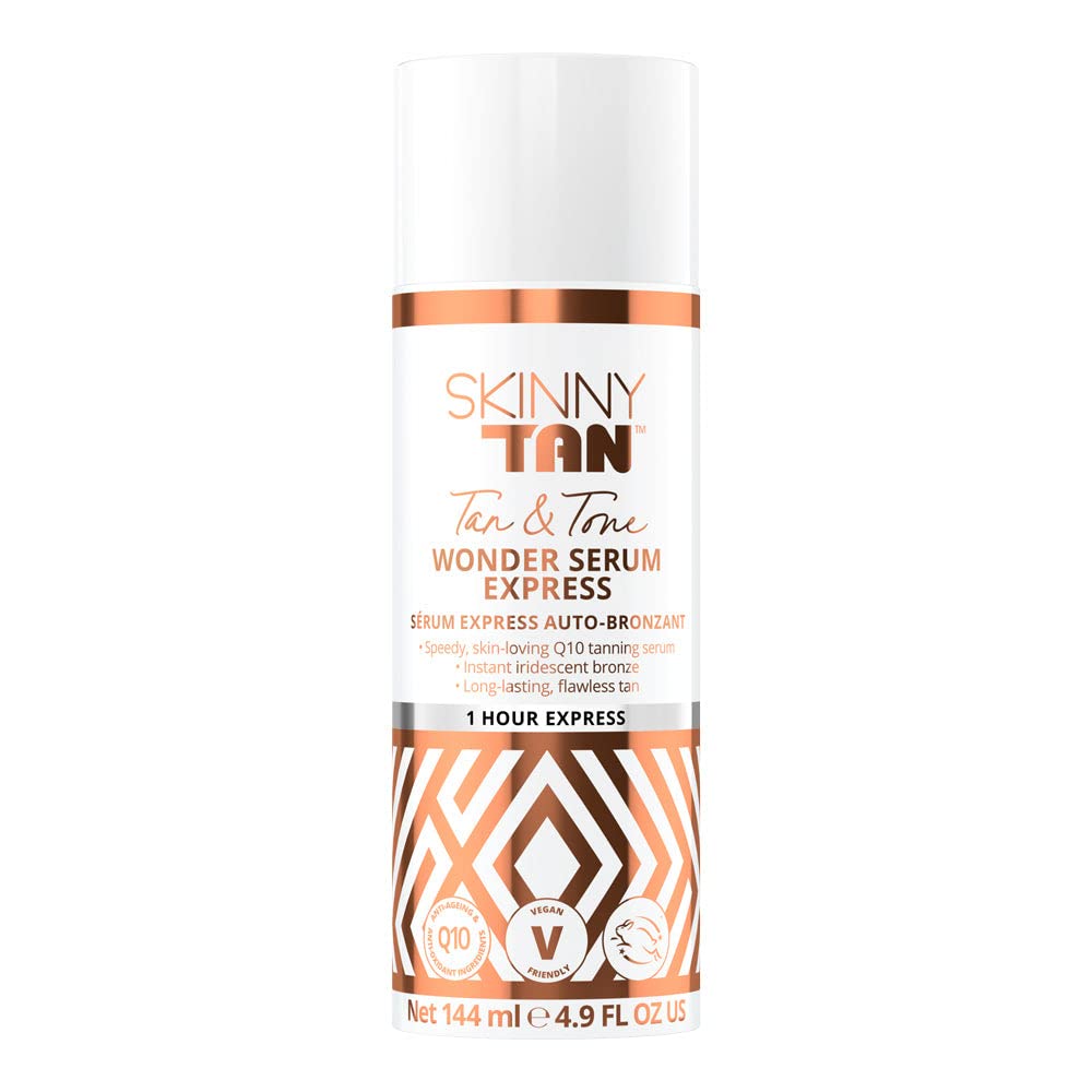 Skinny Tan Wonder Serum – 1 Hour Express Fake Tan with Q10 - 144ml