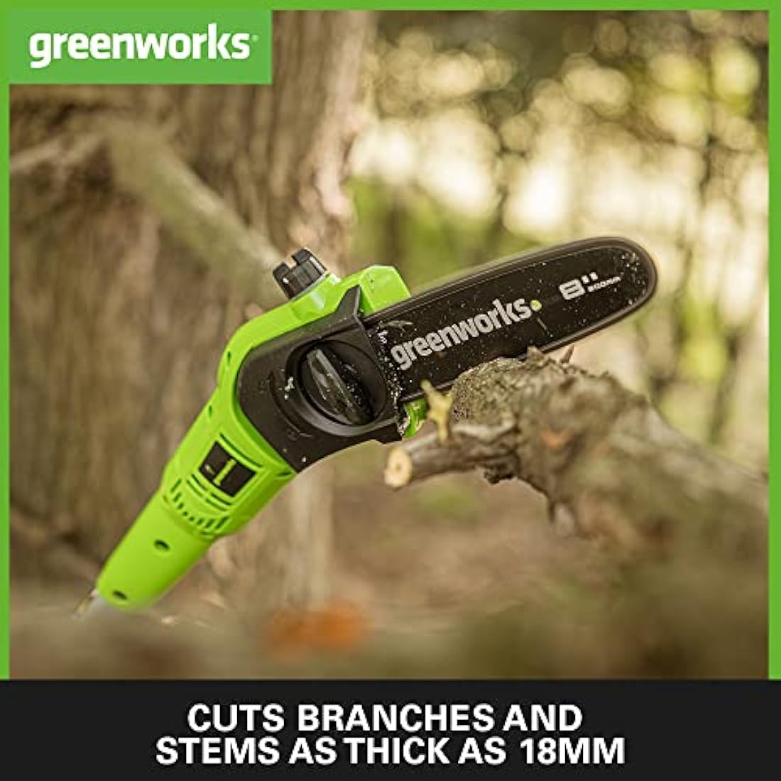 Greenworks 40V Cordless 2-in-1 Pole Saw & Hedge Trimmer – Tool Only