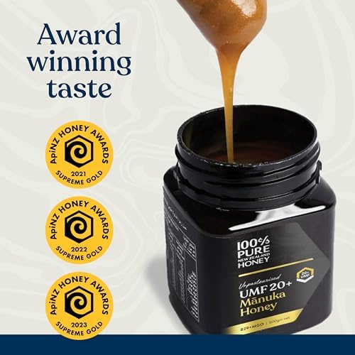 Jolof Store Raw Manuka Honey UMF 20+ MGO 829+ New Zealand - 250g