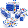 Shuttle Art 40 Pack Watercolour Paints Set | 8 Washable Colours for Kids