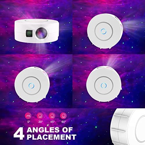 Immver Smart WiFi Galaxy Star Projector – RGB LED Nebula Night Light