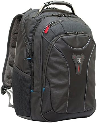 WENGER Carbon Laptop Rucksack 17 Zoll – Business Organizer Schwarz
