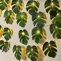Monstera Leaf String Lights | 20 LED Tropical Vine 2 Pack