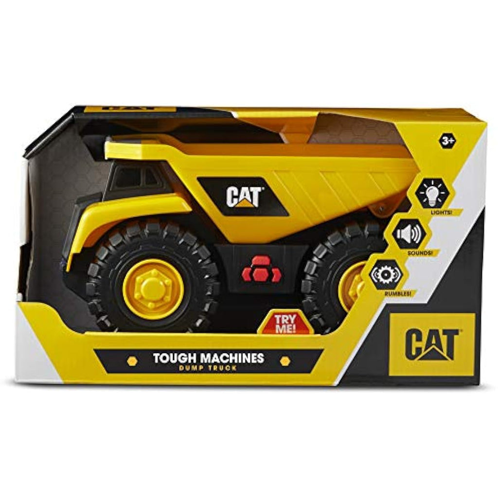 CAT Construction Tough Machines Dump Truck with Lights and Sounds