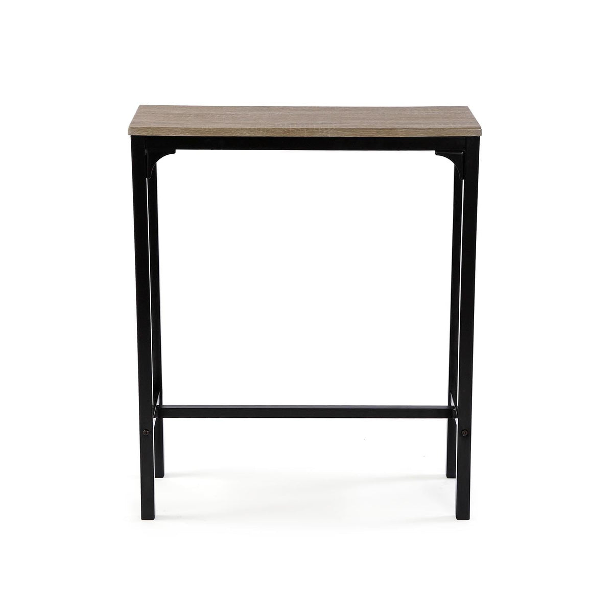 Versa Doncaster Console Table, Narrow table, 80x25x95cm, Brown and Black - image 5